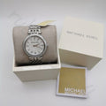 Michael Kors Darci Silver Dial Silver Steel Strap Watch for Women - MK3437