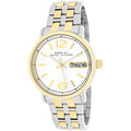 Marc Jacobs Fergus Silver Dial Two Tone Steel Strap Watch for Women - MBM3426