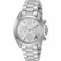 Michael Kors Bradshaw  Chronograph Silver Dial Silver Steel Strap Watch for Women - MK6174
