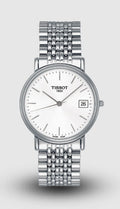 Tissot T Classic Desire Silver Dial Silver Mesh Bracelet Watch for Men - T52.1.481.31