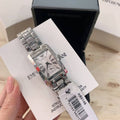 Emporio Armani White Dial Silver Stainless Steel Watch For Women - AR0146