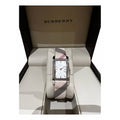 Burberry The Pioneer Grey Dial Leather Strap Watch for Women - BU9504