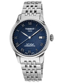 Tissot Le Locle Powermatic 80 Blue Dial Silver Steel Strap Watch For Men - T006.407.11.043.00