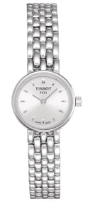 Tissot T Lady Lovely Silver Dial Silver Steel Strap Watch For Women - T058.009.11.031.00