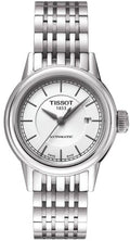 Tissot T Classic Carson Automatic White Dial Silver Steel Strap Watch For Women - T085.207.11.011.00