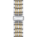 Tissot T Classic Carson Quartz White Dial Two Tone Steel Strap Watch for Men - T085.410.22.013.00