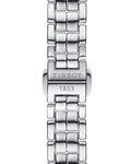 Tissot T Lady Flamingo Mother of Pearl White Dial Silver Steel Strap Watch For Women - T094.210.11.111.00