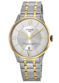 Tissot Chemin Des Tourelles Powermatic 80 Silver Dial Two Tone Steel Strap Watch For Men - T099.407.22.038.00