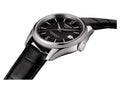 Tissot Ballade Powermatic 80 Cosc Black Dial Black Leather Strap Watch For Men - T108.408.16.057.00