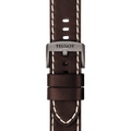 Tissot Chrono XL Blue Dial Brown Leather Strap Watch For Men - T116.617.36.047.00