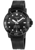 Tissot Seastar 1000 Powermatic 80 Black Dial Black Rubber Strap Watch For Men - T120.407.37.051.00