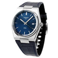 Tissot PRX Blue Dial Blue Leather Strap Watch for Men - T137.410.16.041.00