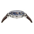 Versace Greca Sport Analog Blue Dial Brown Leather Strap Watch For Men - VEZ300121