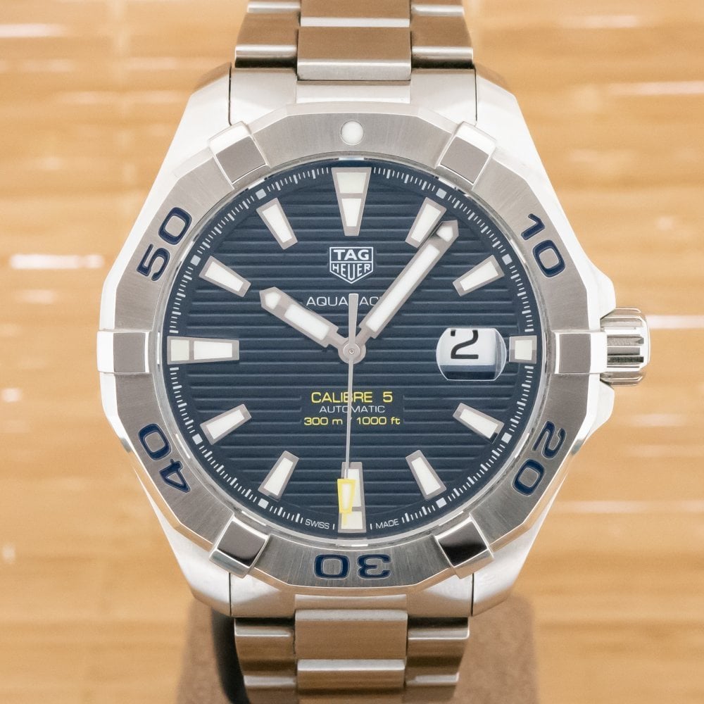 Tag Heuer Aquaracer Blue Dial Watch for Men - WAY2012.BA0927