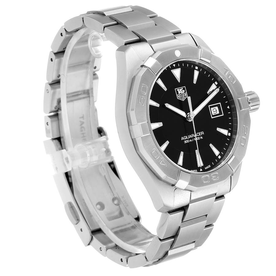 Tag Heuer Aquaracer Black Dial Watch for Men - WAY1110.BA0928