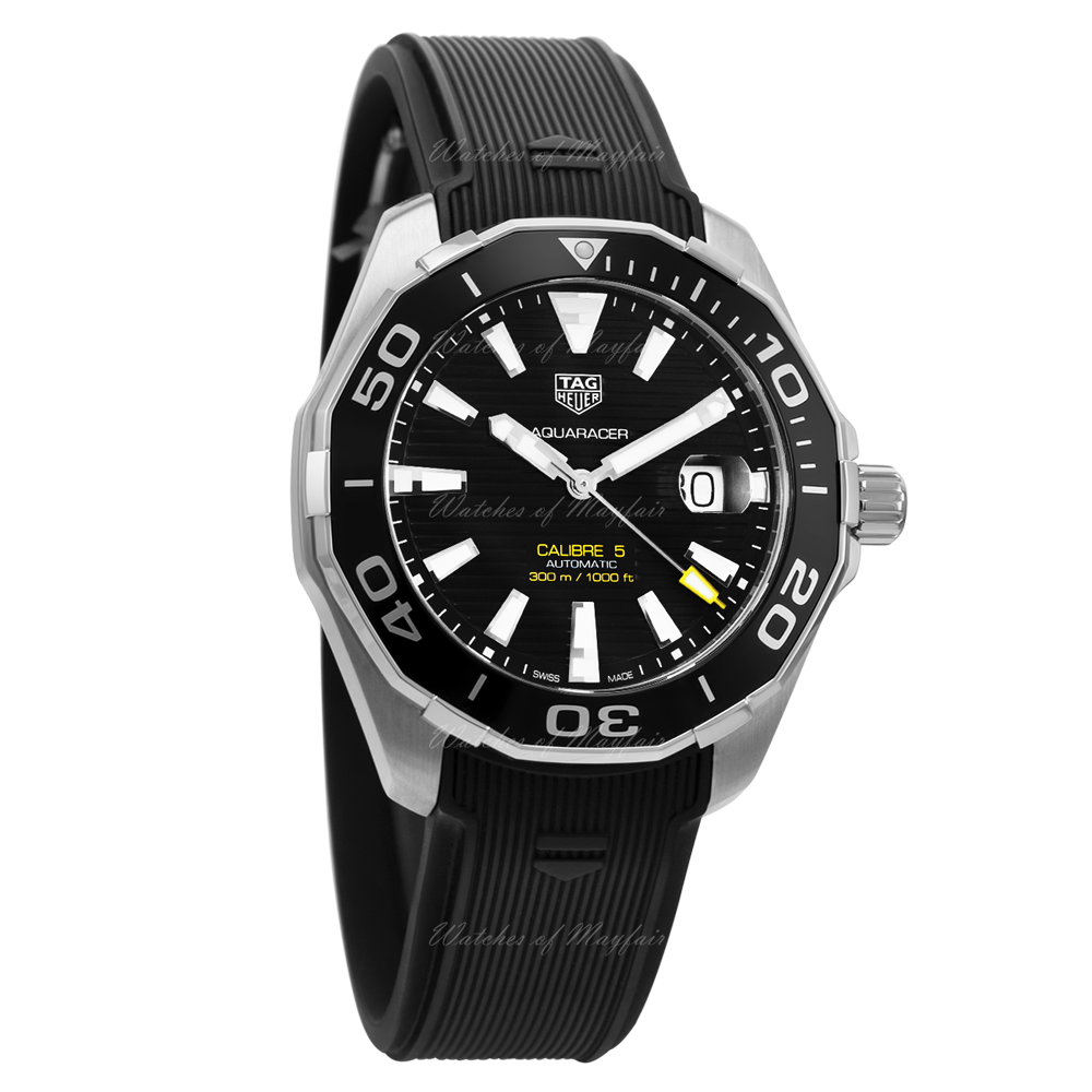 Tag Heuer Aquaracer Black Dial Watch for Men - WAY201A.FT6142