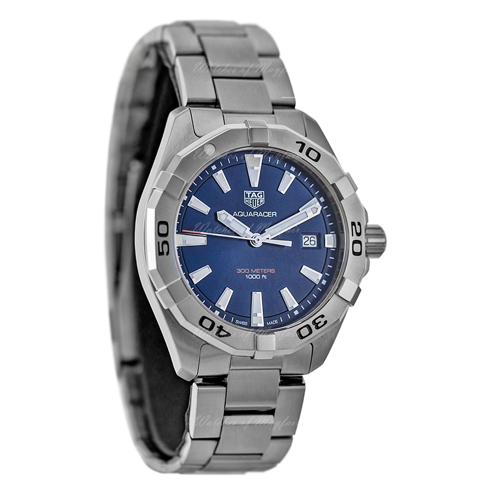 Tag Heuer Aquaracer Blue Dial Watch for Men - WBD1112.BA0928
