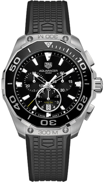 Tag Heuer Aquaracer Black Dial Watch for Men - CAY111A.FT6041