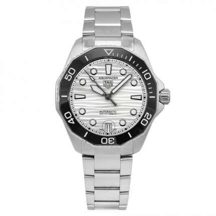 Tag Heuer Aquaracer Professional 300 Automatic White Dial Silver Steel Strap Watch for Men - WBP231C.BA0626