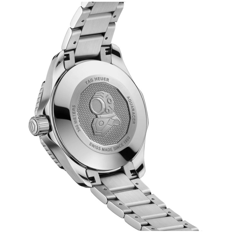 Tag Heuer Aquaracer Professional 300 Automatic White Dial Silver Steel Strap Watch for Men - WBP231C.BA0626