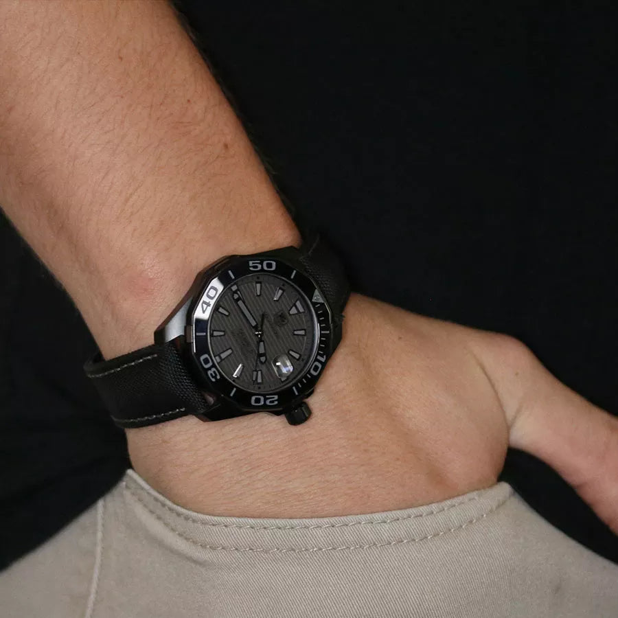 Tag Heuer Aquaracer Black Dial Watch for Men - WAY218B.FC6364