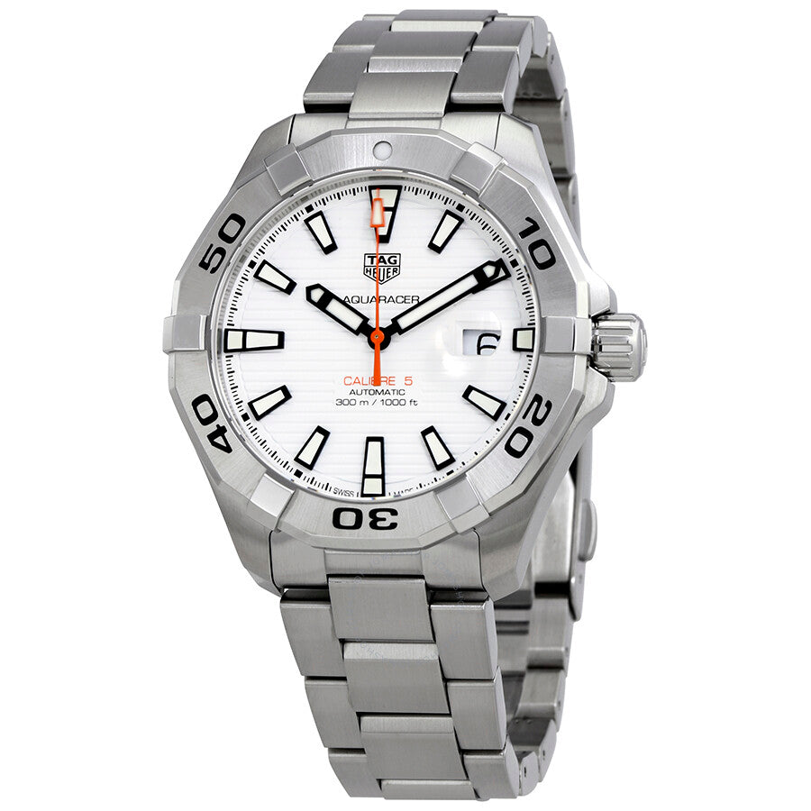 Tag Heuer Aquaracer White Dial Watch for Men - WAY2013.BA0927