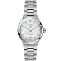 Tag Heuer Carrera Diamonds Mother of Pearl Dial Silver Steel Strap Watch for Women - WBN2412.BA0621