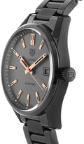 Tag Heuer Carrera Special Edition Black Dial Black Steel Strap Watch for Women - WAR1113.BA0602