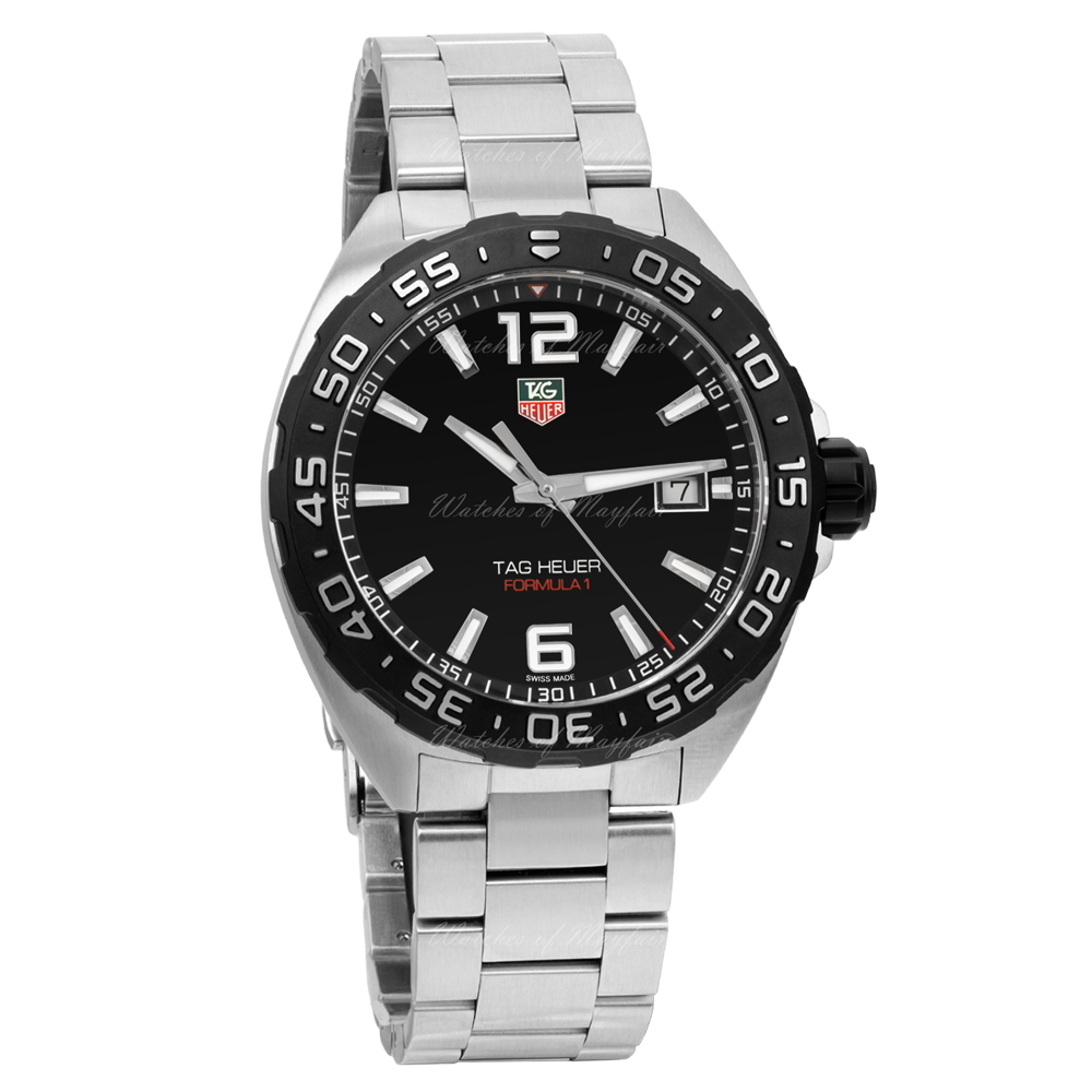 Tag Heuer Formula 1 Black Dial Watch for Men - WAZ1110.BA0875