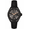 Tag Heuer Formula 1 Diamonds Black Dial Black Leather Strap Watch for Women - WBJ1417.FC8234