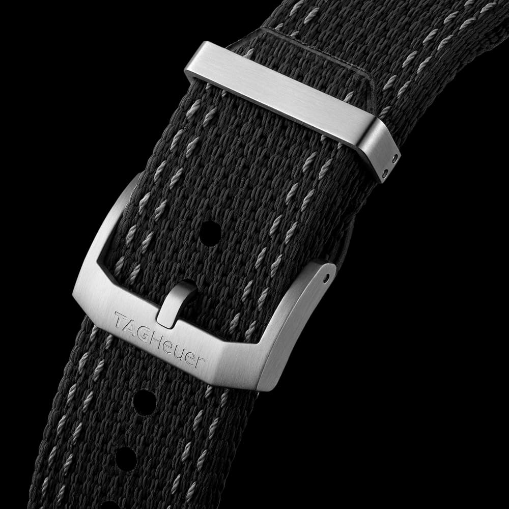 Tag Heuer Formula 1 Quartz Orange Dial Black Nylon Strap Watch for Men - WAZ101A.FC8305