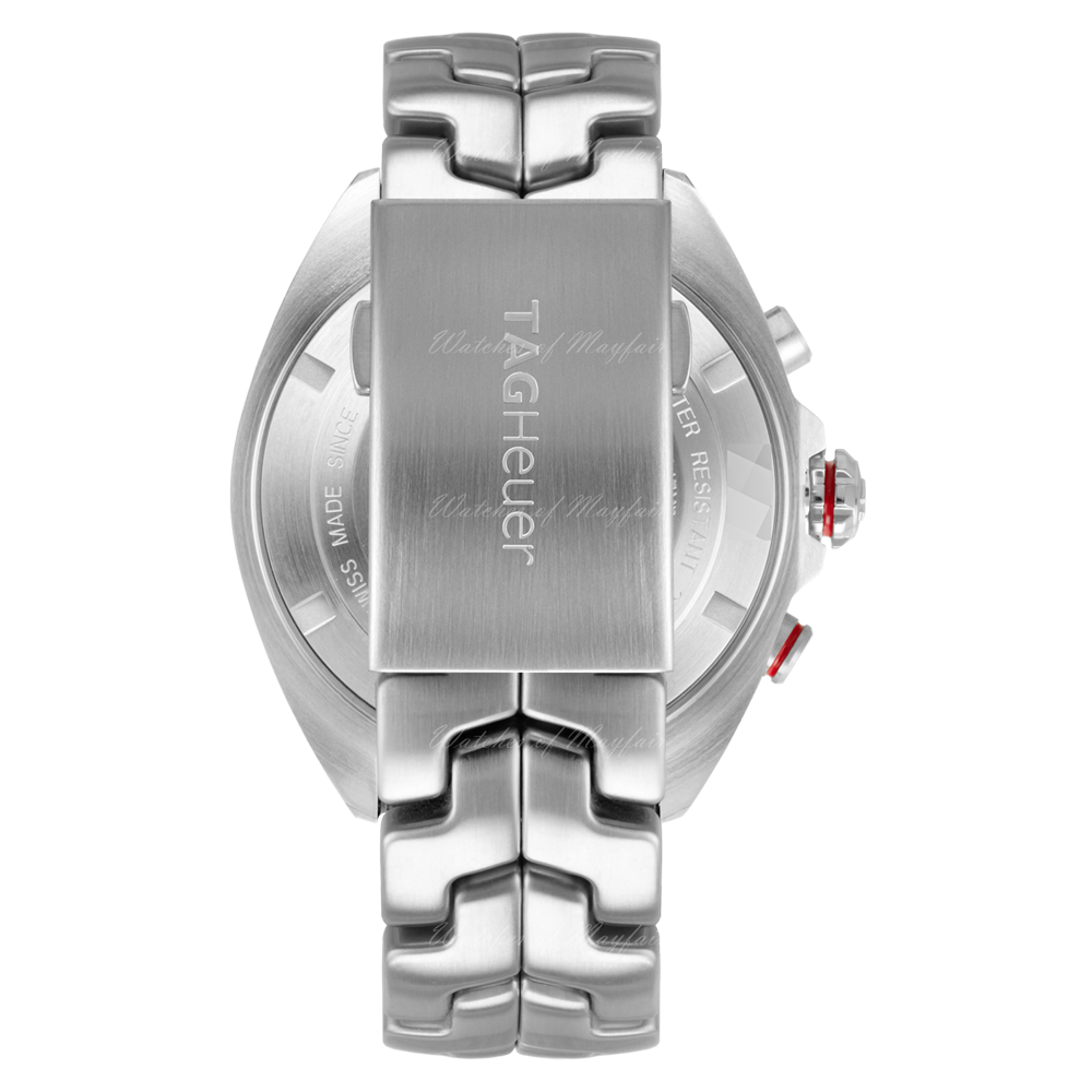 Tag Heuer Formula 1 Chronograph Senna Grey Dial Silver Steel Strap Watch for Men - CAZ201D.BA0633
