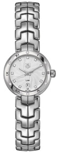 Tag Heuer Link Diamonds Silver Dial Silver Steel Strap Watch for Women - WAT1413.BA0954