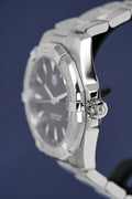 Tag Heuer Aquaracer 41mm Quartz Black Dial Silver Steel Strap Watch for Men - WAY1110.BA0928
