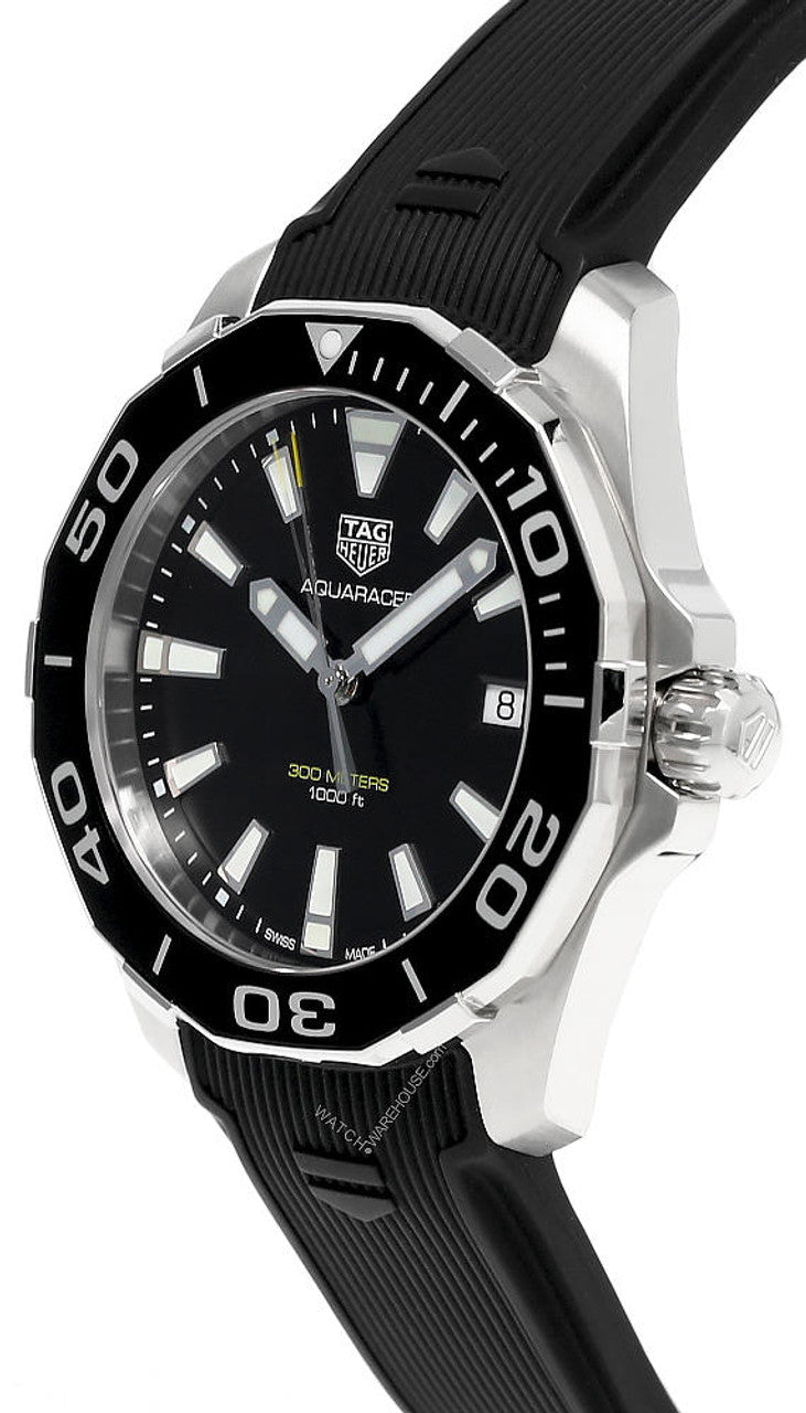 Tag Heuer Aquaracer Black Dial Watch for Men - WAY111A.FT6151