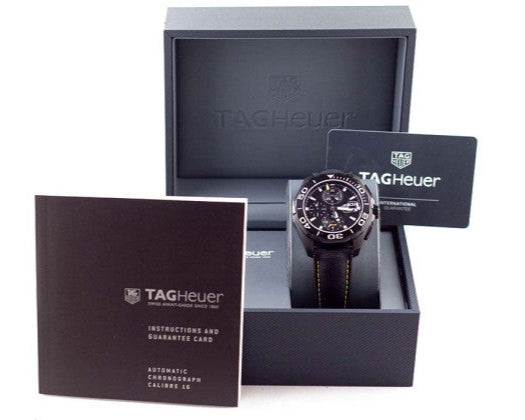 Tag Heuer Aquaracer PVD Black Dial Watch for Men - CAY218A.FC6361