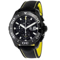 Tag Heuer Aquaracer PVD Black Dial Watch for Men - CAY218A.FC6361