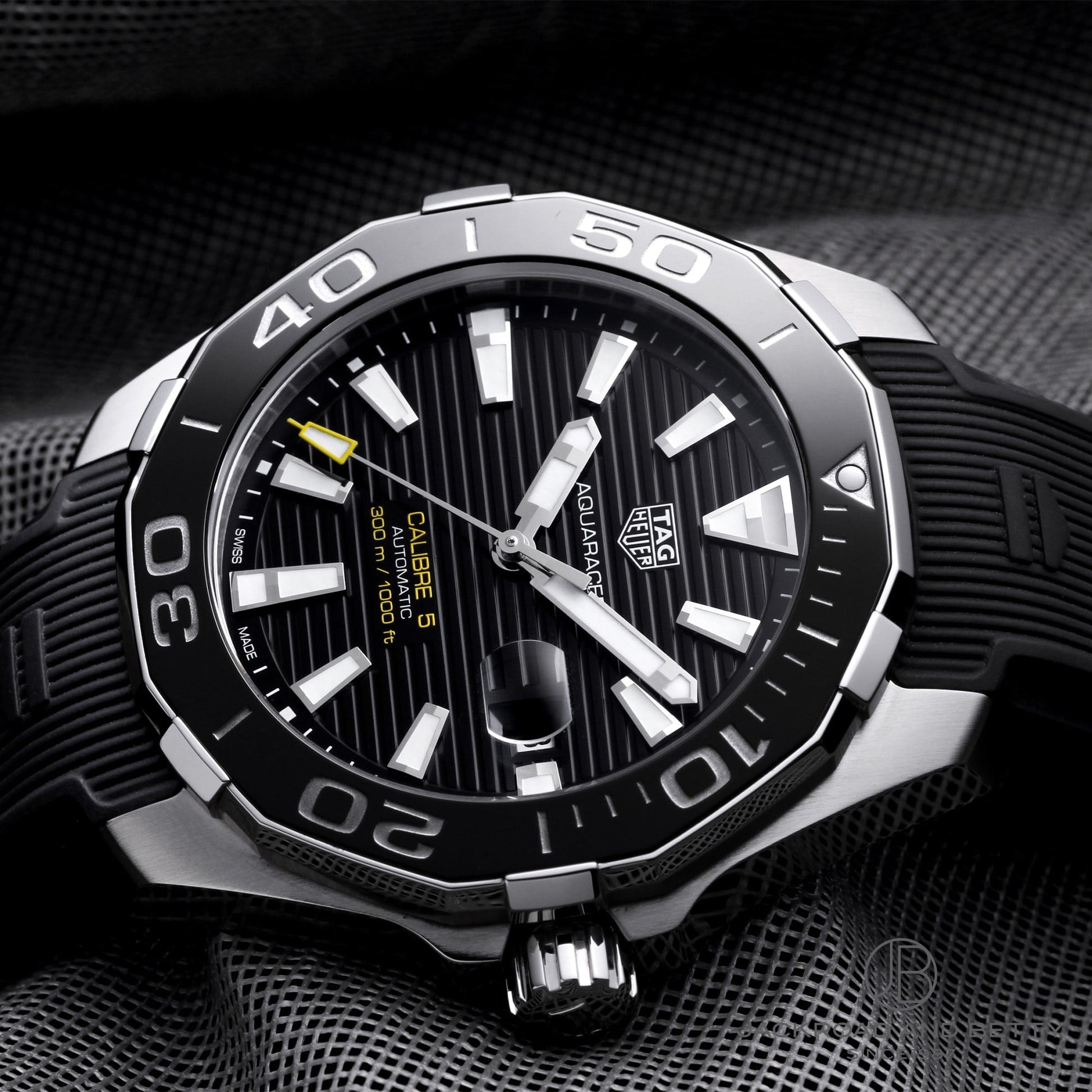 Tag Heuer Aquaracer Black Dial Watch for Men - WAY201A.FT6142