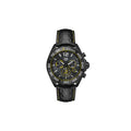 Tag Heuer Formula 1 Chronograph Senna Black Dial Black Leather Strap Watch for Men - CAZ101AJ.FC6487
