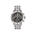 Tissot PRS 200 Grey Dial Chronograph Grey Dial Silver Steel Strap Watch For Men - T067.417.11.051.00