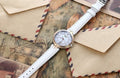 Tissot T Lady Flamingo Mother of Pearl White Dial White Leather Strap Watch For Women - T094.210.26.111.01