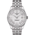 Tissot Ballade Powermatic 80 Cosc Silver Dial Silver Steel Strap Watch For Men - T108.408.11.037.00