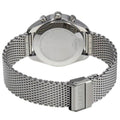 Tissot PR 100 Chronograph Black Dial Silver Mesh Bracelet Watch For Men - T101.417.11.051.01