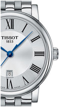 Tissot Carson Premium Silver Dial Silver Steel Strap Watch For Men - T122.410.11.033.00