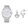 Tommy Hilfiger Jenna Quartz Silver Dial Silver Mesh Bracelet Watch For Women - 1781942