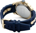 Tommy Hilfiger White Dial Two Tone Steel Strap Watch for Women - 1781307