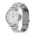 Tommy Hilfiger White Dial Silver Steel Strap Watch for Women - 1781397