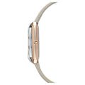 Swarovski Uptown Crystal Grey Dial Grey Leather Strap Watch for Women - 5547716