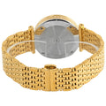 Versace V-Twist Black Dial Gold Mesh Bracelet Watch for Women - VELS00819