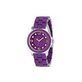 Marc Jacobs Pelly Purple Dial Purple Silicone Strap Watch for Women - MBM2515